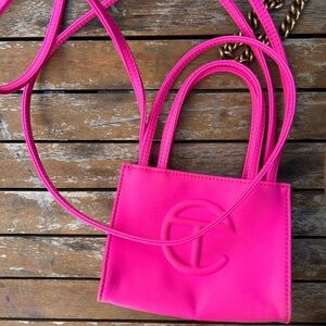 Telfar Hot Pink Mini Bag